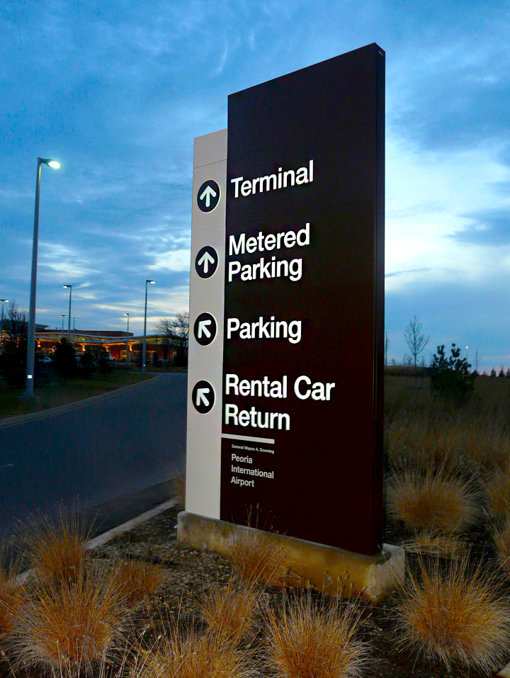 Directional Airport Signage 