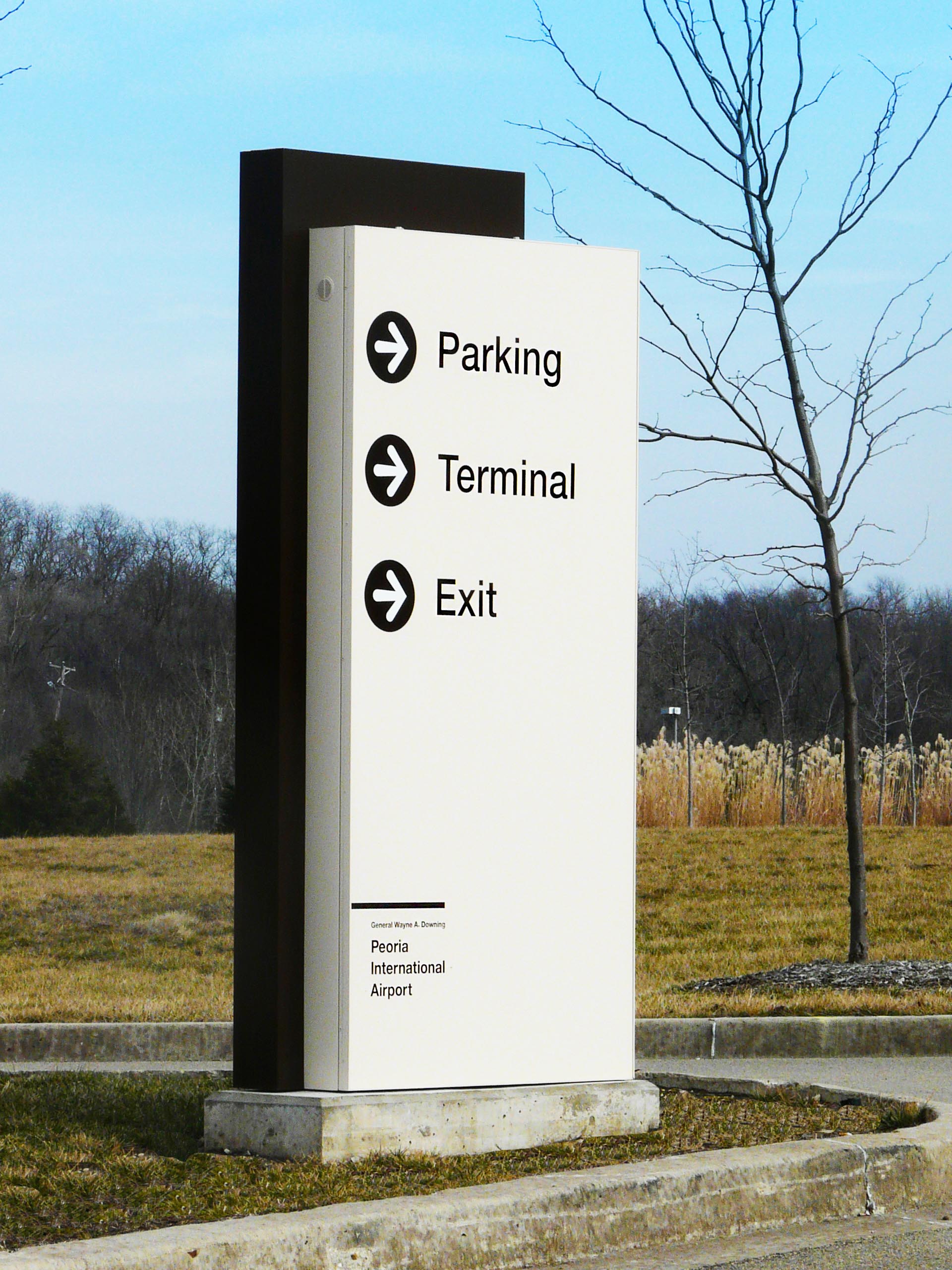Exterior Airport Signage