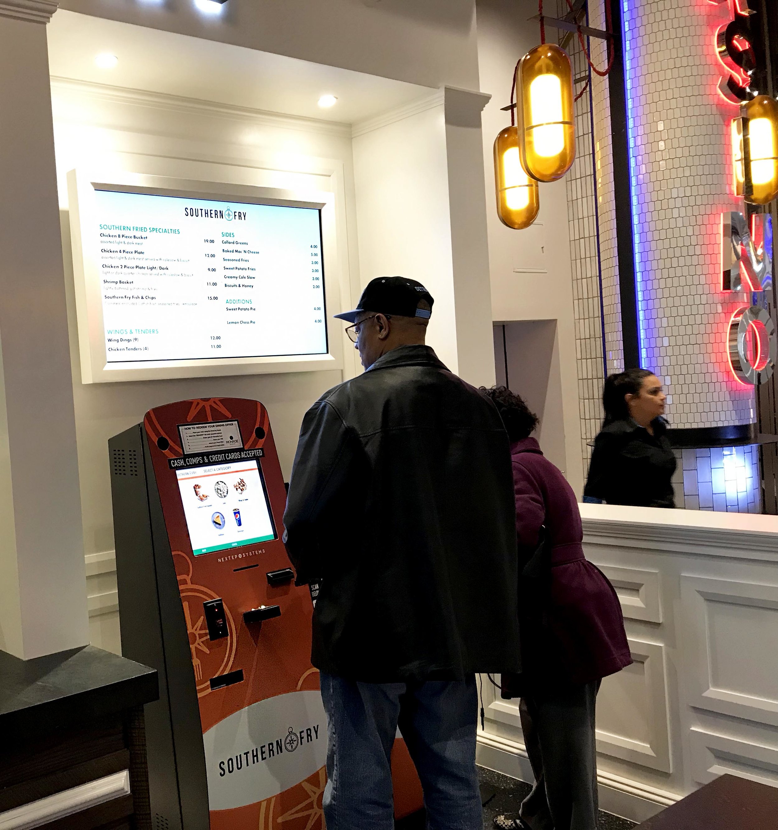 Digital Menu For Casino Marketplace