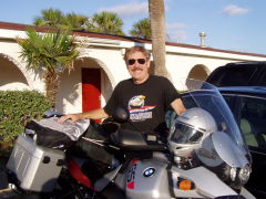 On the BMW Somewhere in Texas, headed west