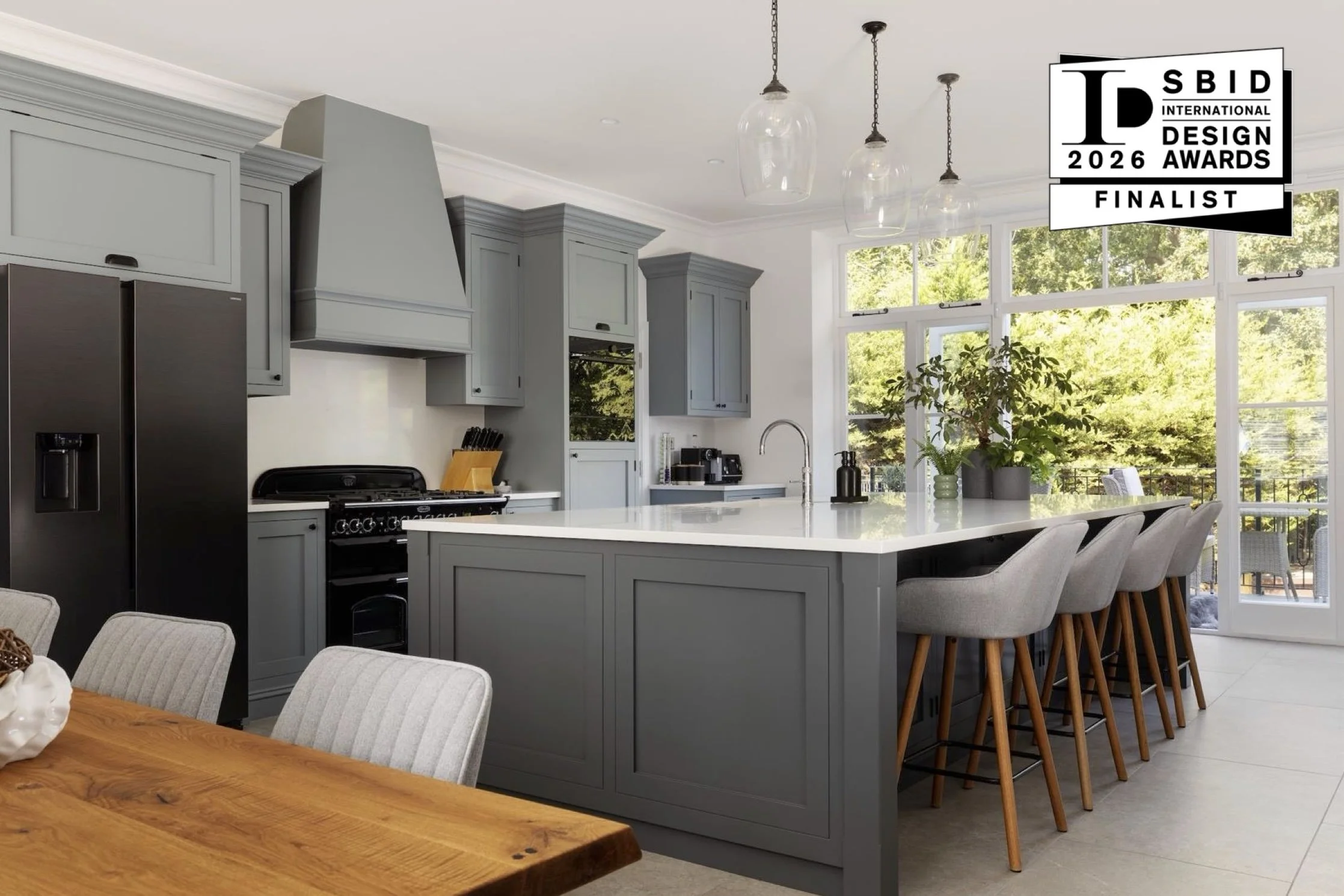Bespoke shaker style kitchen