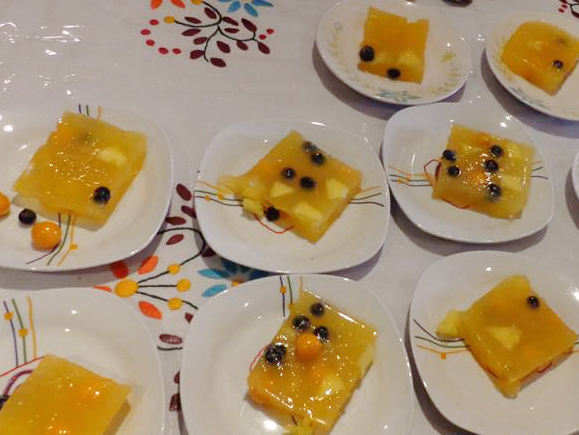 agar agar fruit jelly