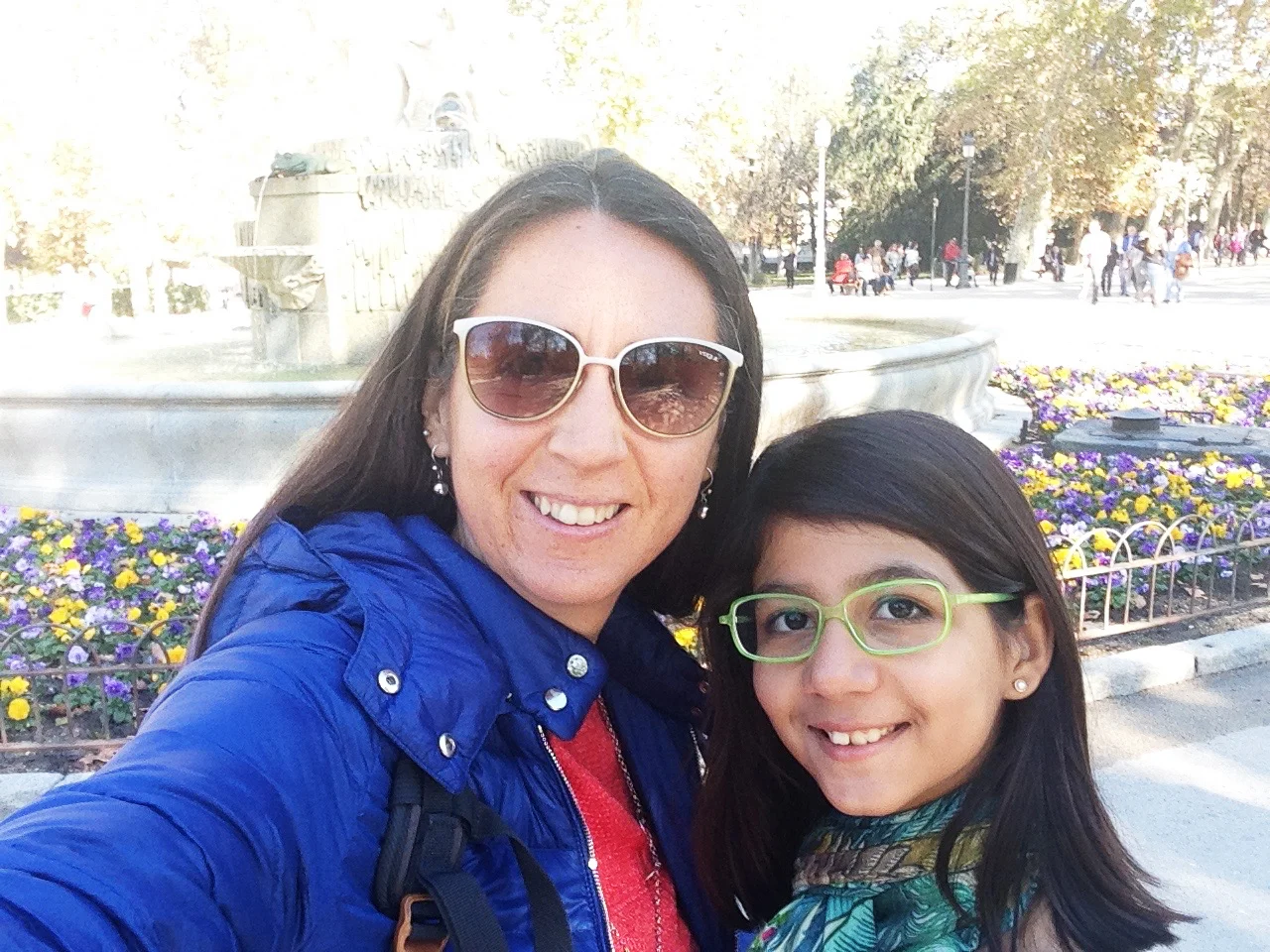 Anya y yo en Madrid, November 2017
