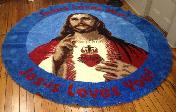 10 ft latch-hook rug, Fault in Our Stars, 2013