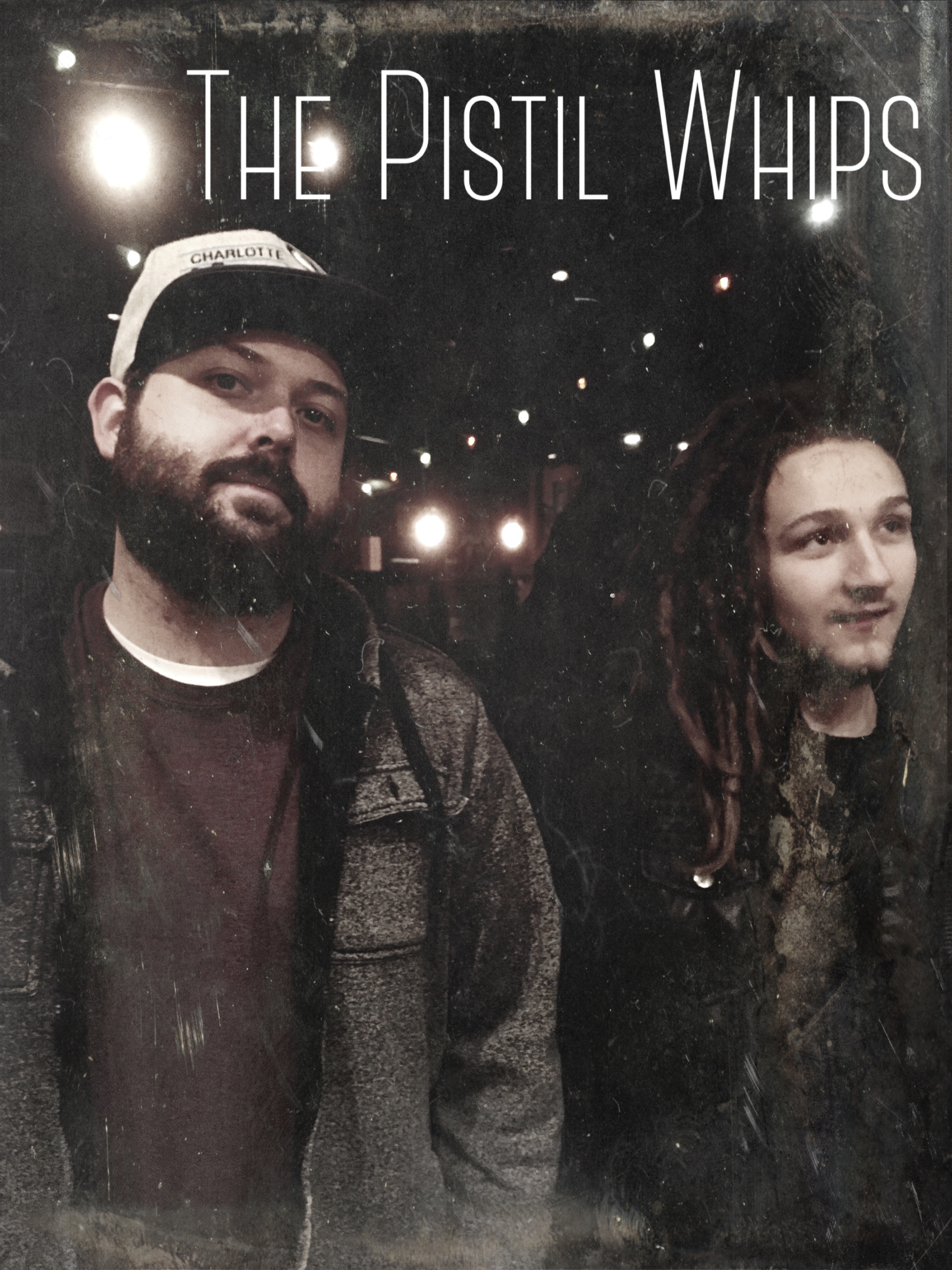 (Left) Eric Dane Jaqua: Vocals, Guitar, Farmer Foot Drums (Right) William "Love" LaTournuea: Saxophone, Keyboard, Clarinet, Beat-Box Flute