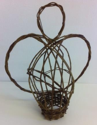 My finished willow angel