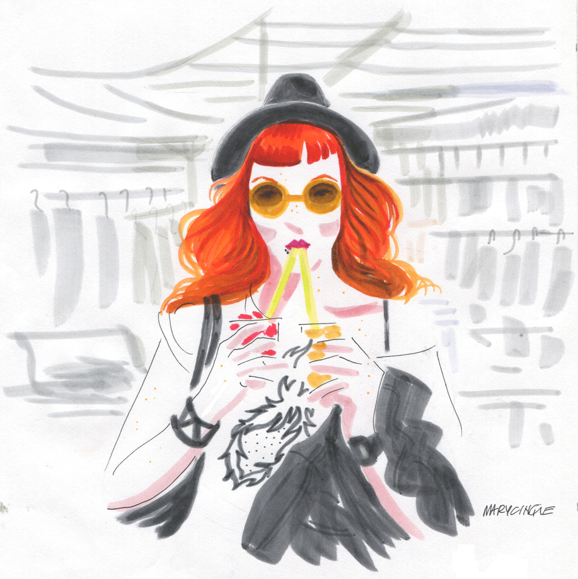 Illustrazione di Mary Cinque