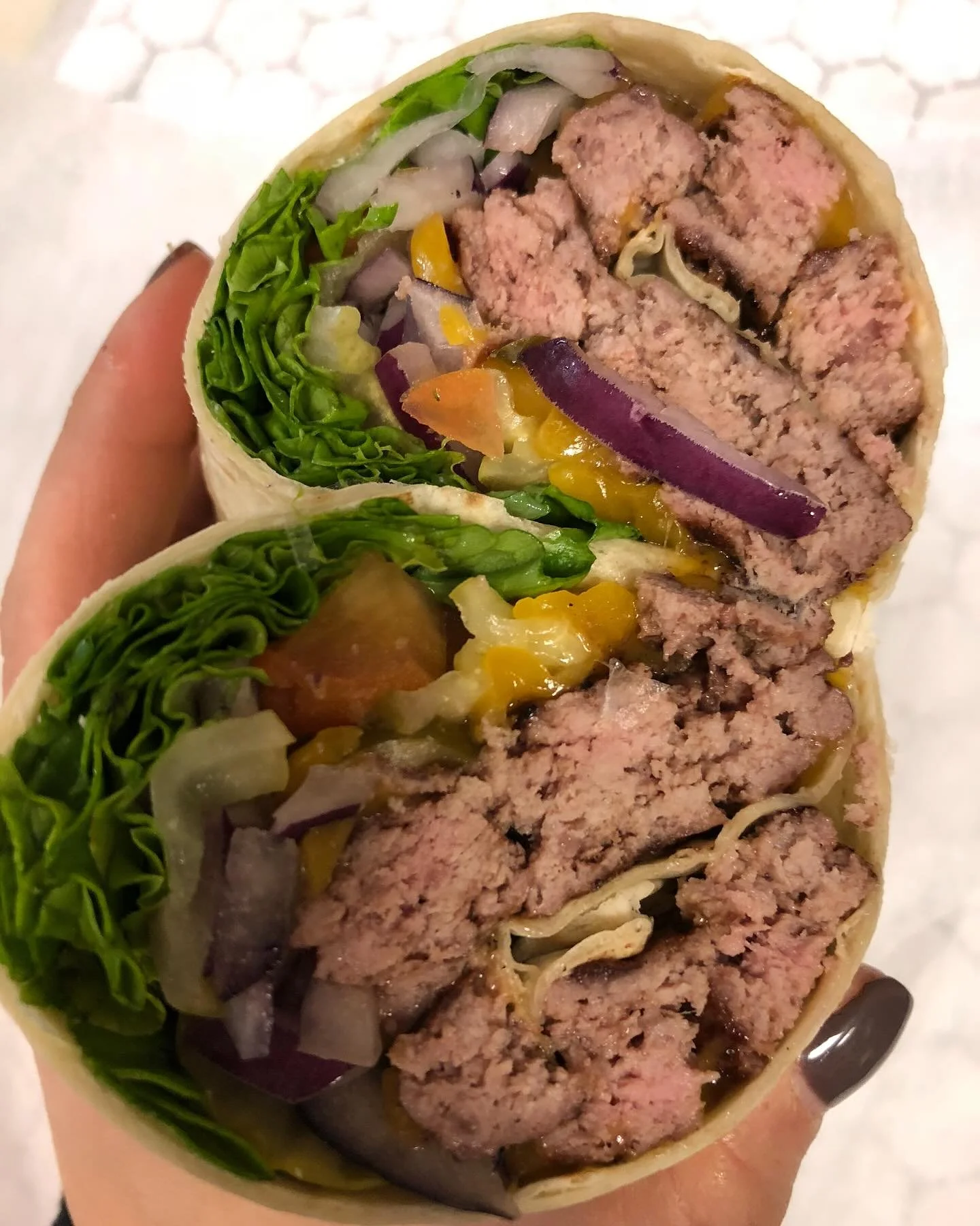 🌟think outside the bun🌟 
Make any signature burger a wrap, build your own, or choose from some of our favorites. Enjoy your burger on a platter or over a salad! 
🌶️ Buffalo Chicken Wrap &ndash; spicy, saucy, and totally crave-worthy
🥓 BBQ Chicken