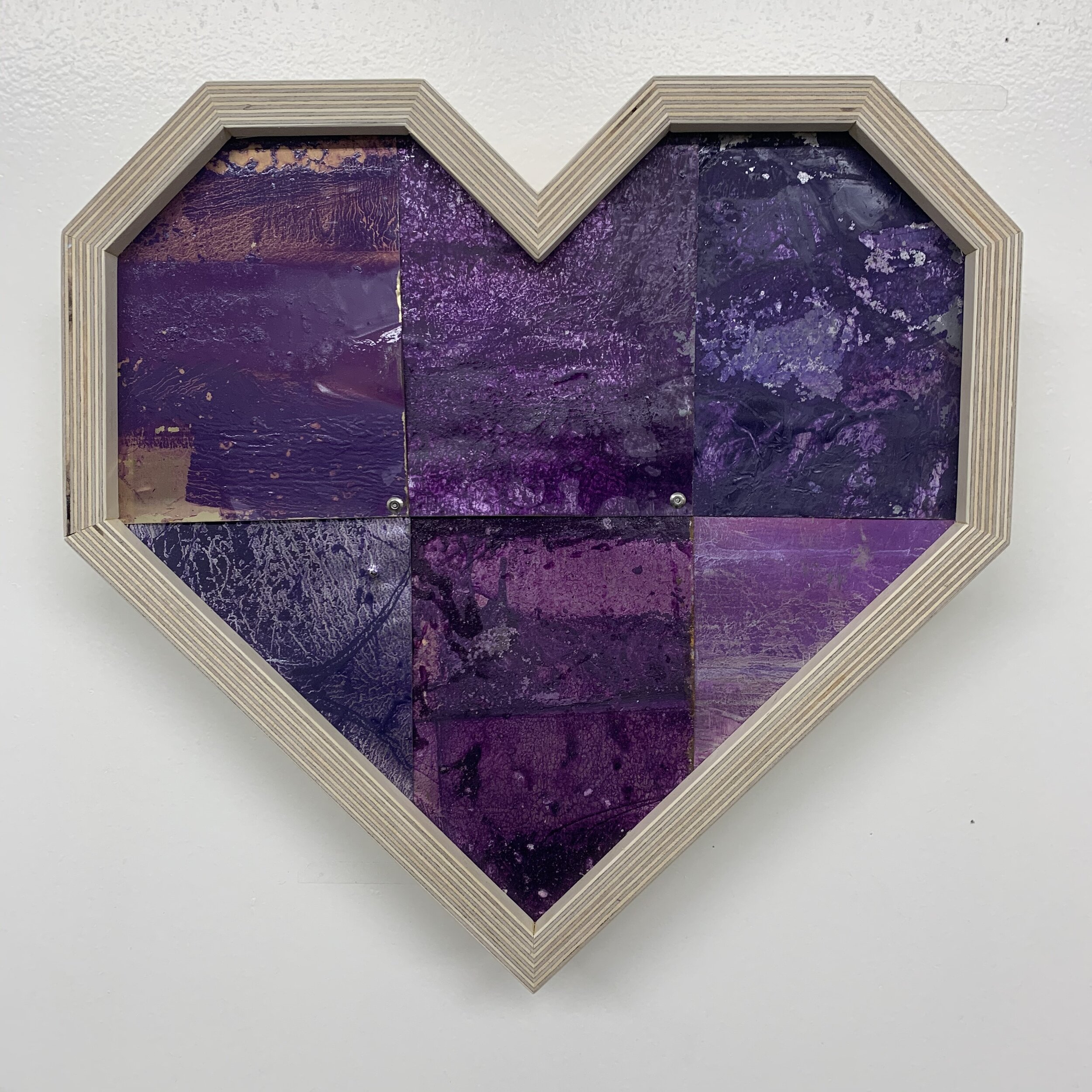 Mini Heart - Vampire Violet