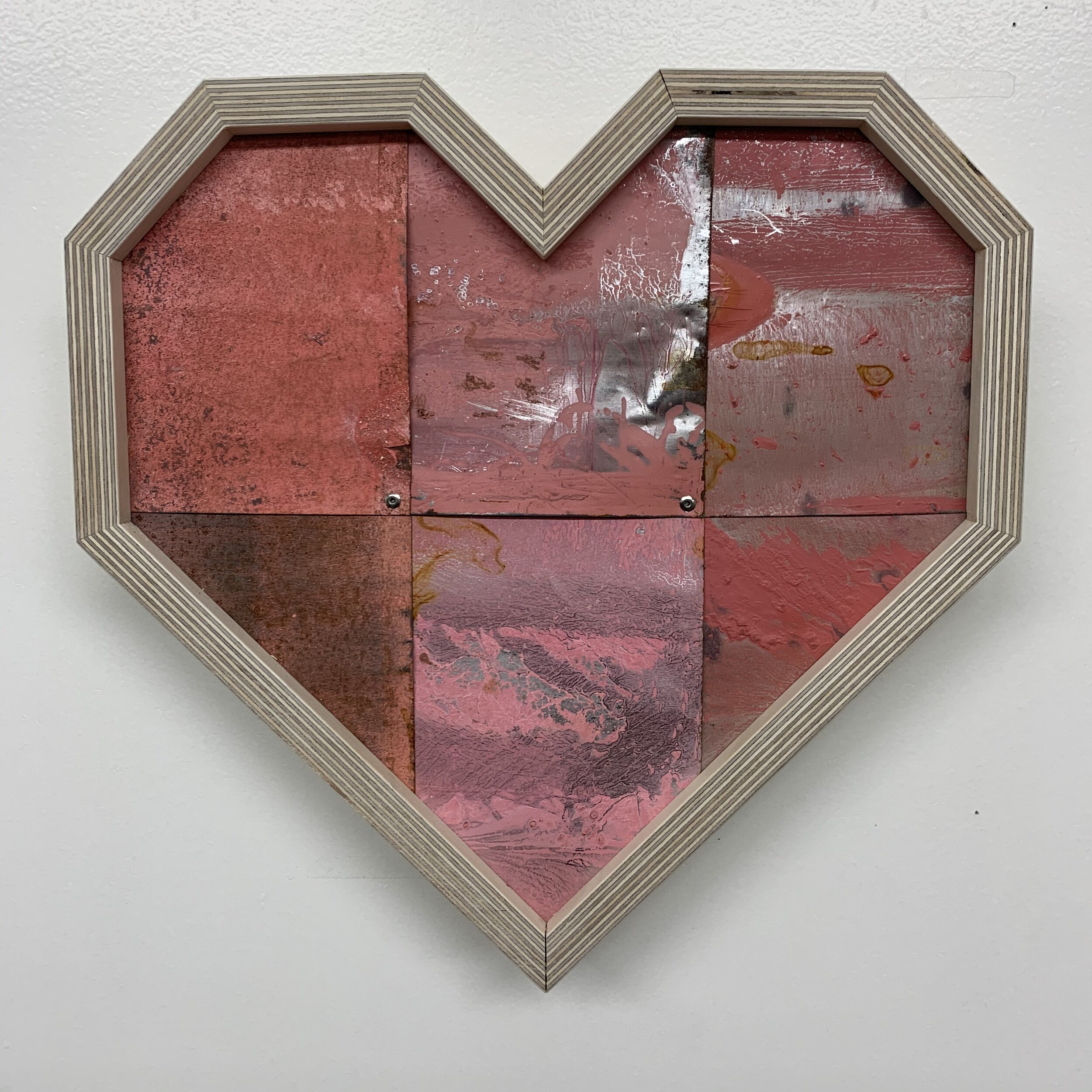 Mini Heart - Coral Pink 1/1