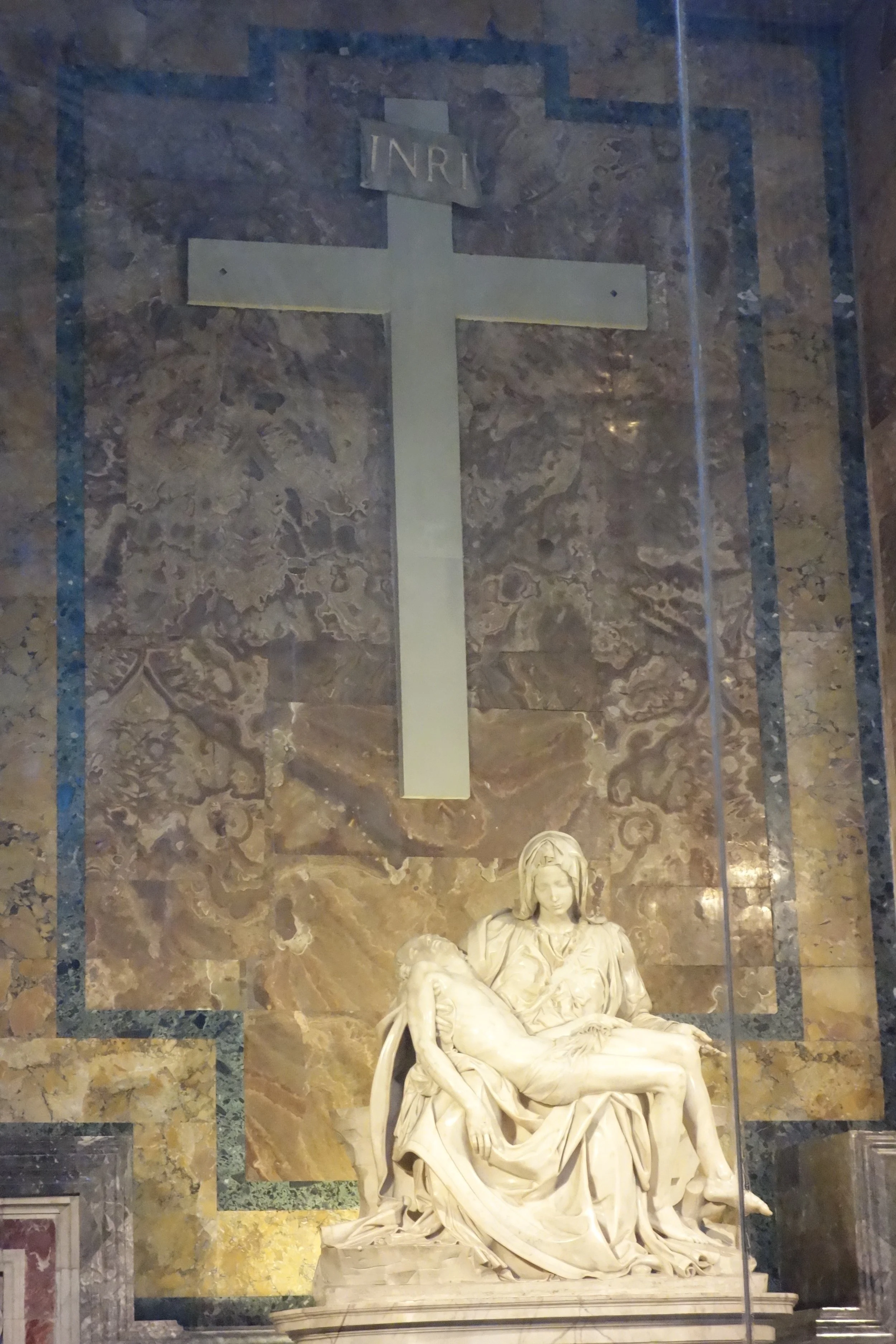 Inside St. Peter's - Mary holding Jesus