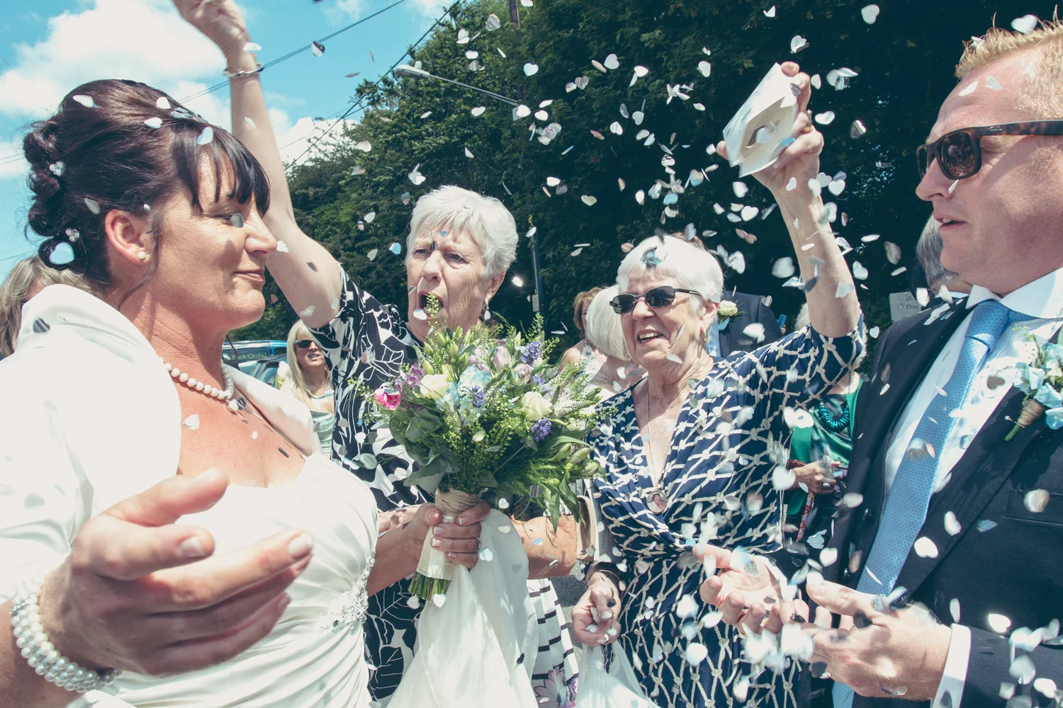 The wedding of WHO at LOCATION, COUNTY, UK on 21 May 2014.