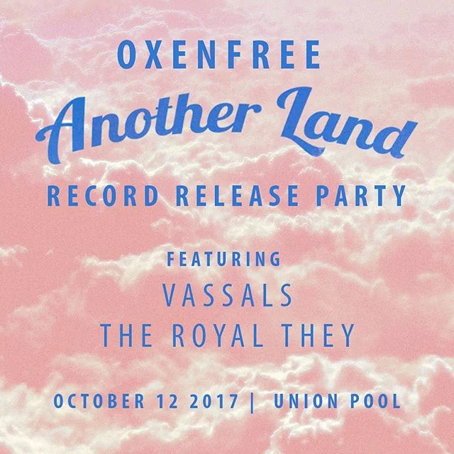 Eeee next Thursday! At @union_pool! Feat. @vassals and @theroyalthey and cassettes thanks to @kingpizzarecords. See you there bb 😘🔥🤗
