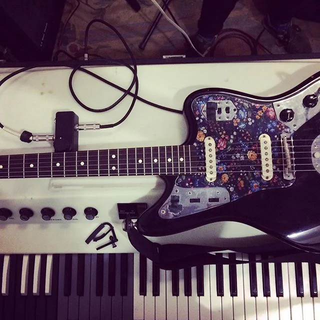 Last rehearsal before 🎉RELEASE PARTY🎉 tomorrow at Union Pool! Doors at 8. @theroyalthey and @vassals kicking it off! Tapes fresh off the deck thanks to @kingpizzarecords!