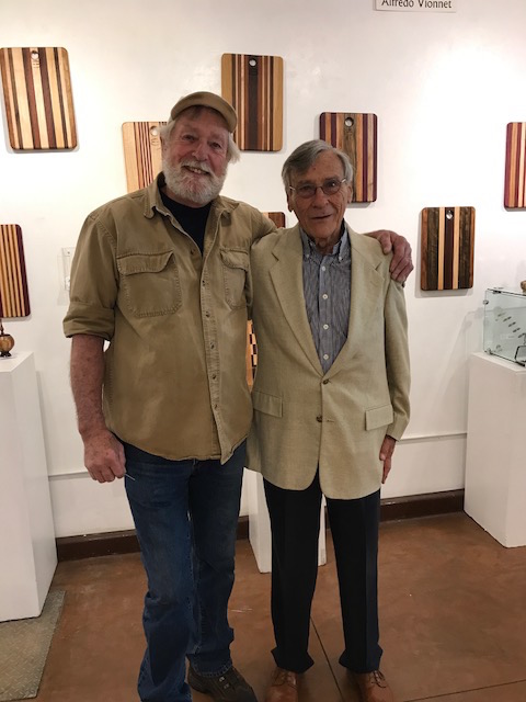 Our outstanding woodwork artists: Greg Burdick and Alfredo Vionnet