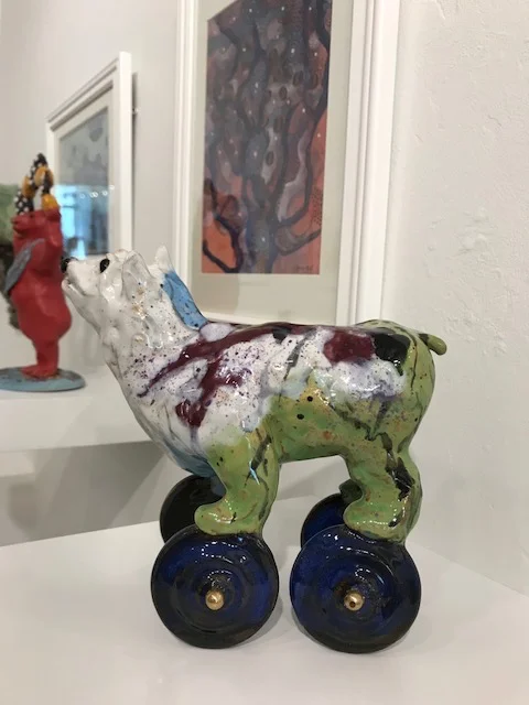Artist: Alexis Moyer @ Edgewater Gallery, Fort Bragg, CA May, 2018