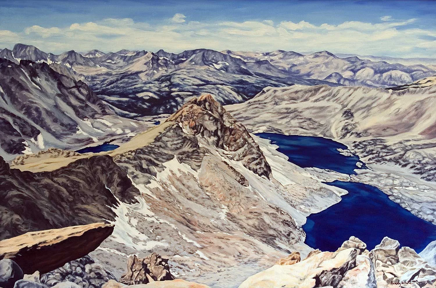 Southern Sierra from Mt. Lamarck