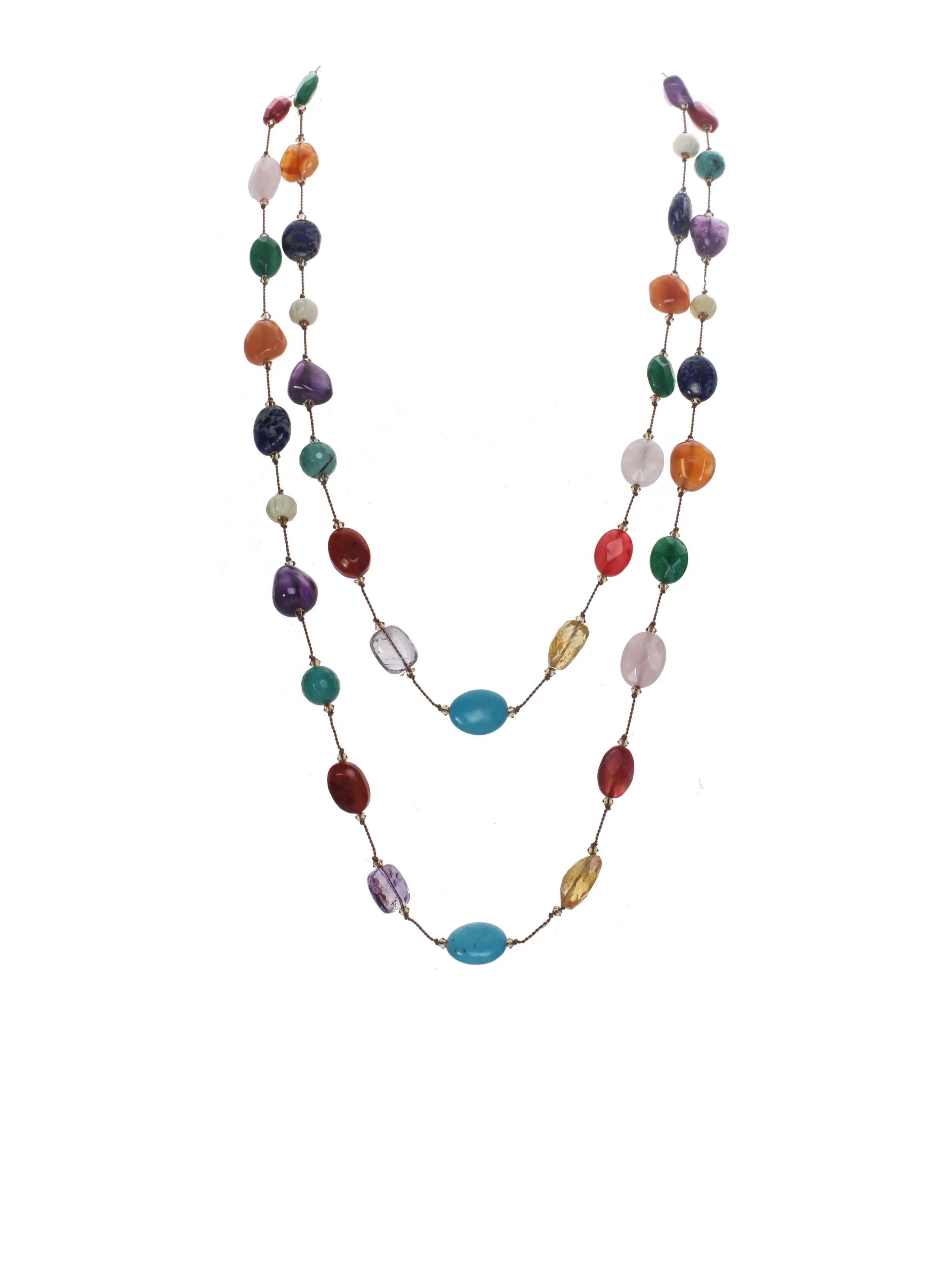 Multi-color Stone, Swarovski Crystal 