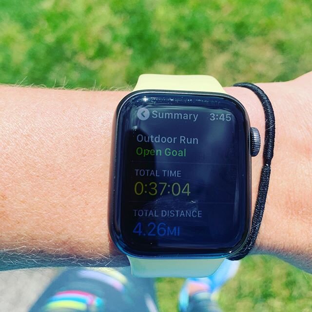 Needed that 🥵 Reset run. 
Sometimes I just feel slow and sometimes I don&rsquo;t want to get out and run but every single time it is exactly what I needed and today was slow, achy and slogging but I&rsquo;m so glad I did it. Progress can look a lot 