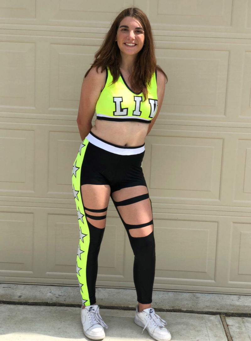 Monica as Liv Morgan