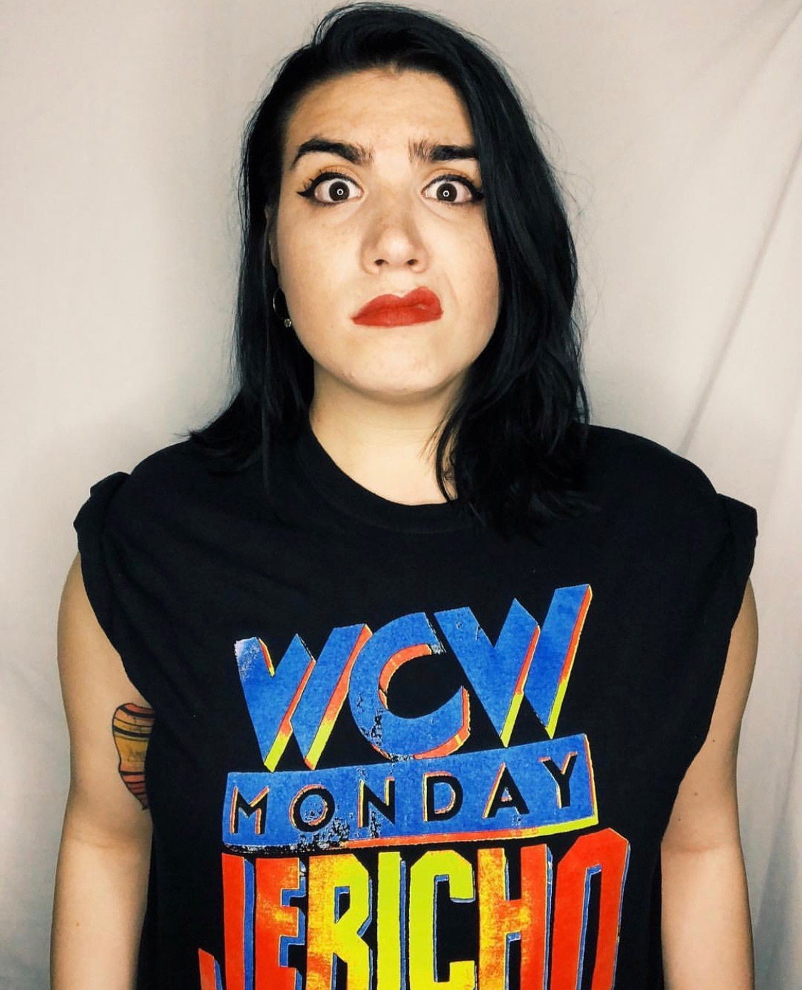 Repping some old school WCW Jericho