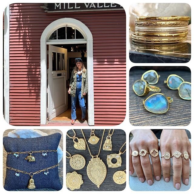 Each piece of Lulu Designs Jewelery is made with love ❤️ in our Mill Valley studio nestled underneath the redwoods right above the creek🌈🔨🐞🦋🌳🌲⚡️🌗 @millvalleylumberyard ==================================================================== #jewel