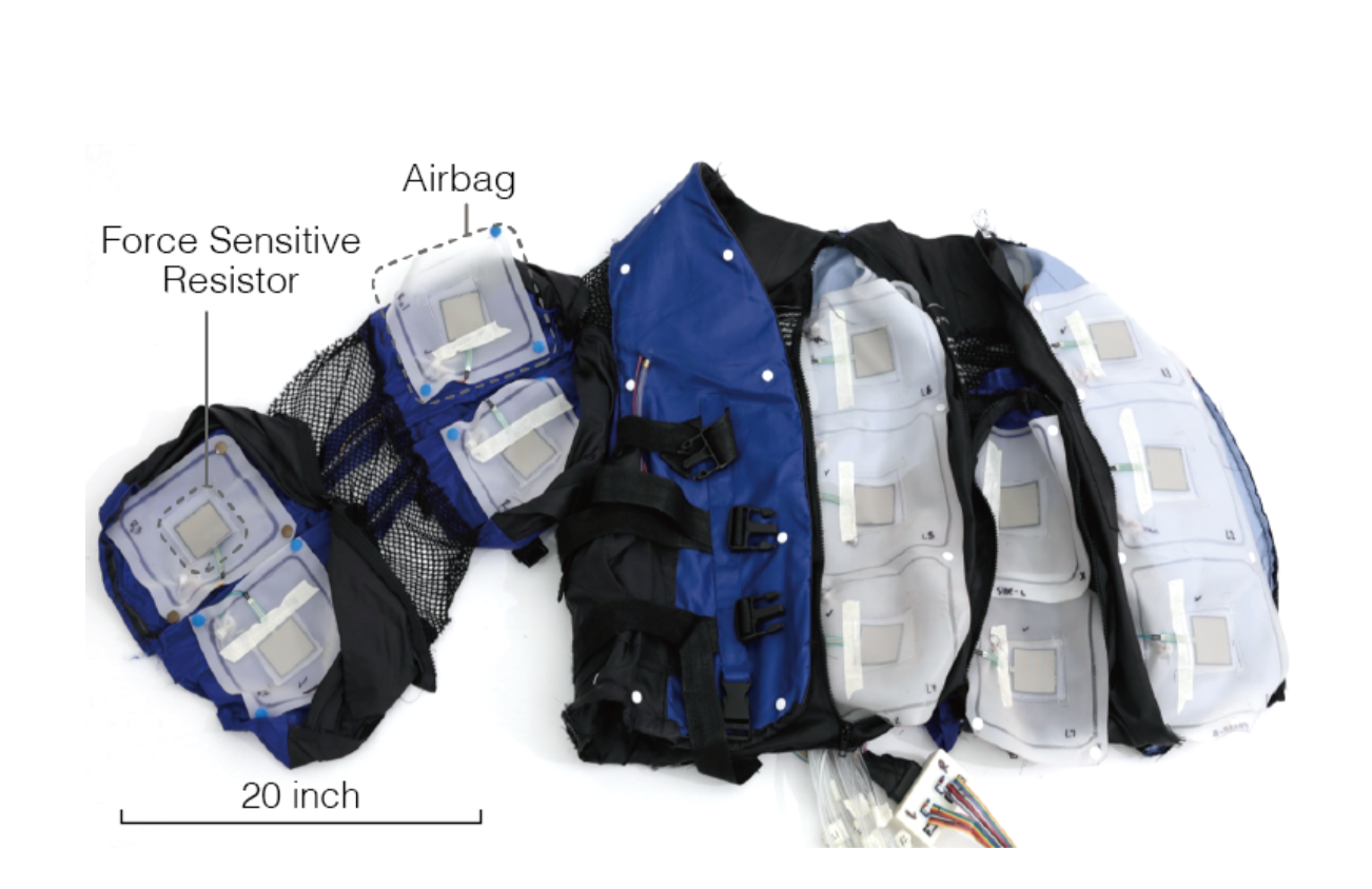 Force Jacket by Alexandra Delazio and Ken Nakagaki made using our machine.