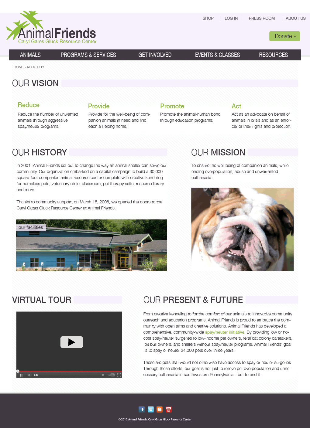 About Us Page