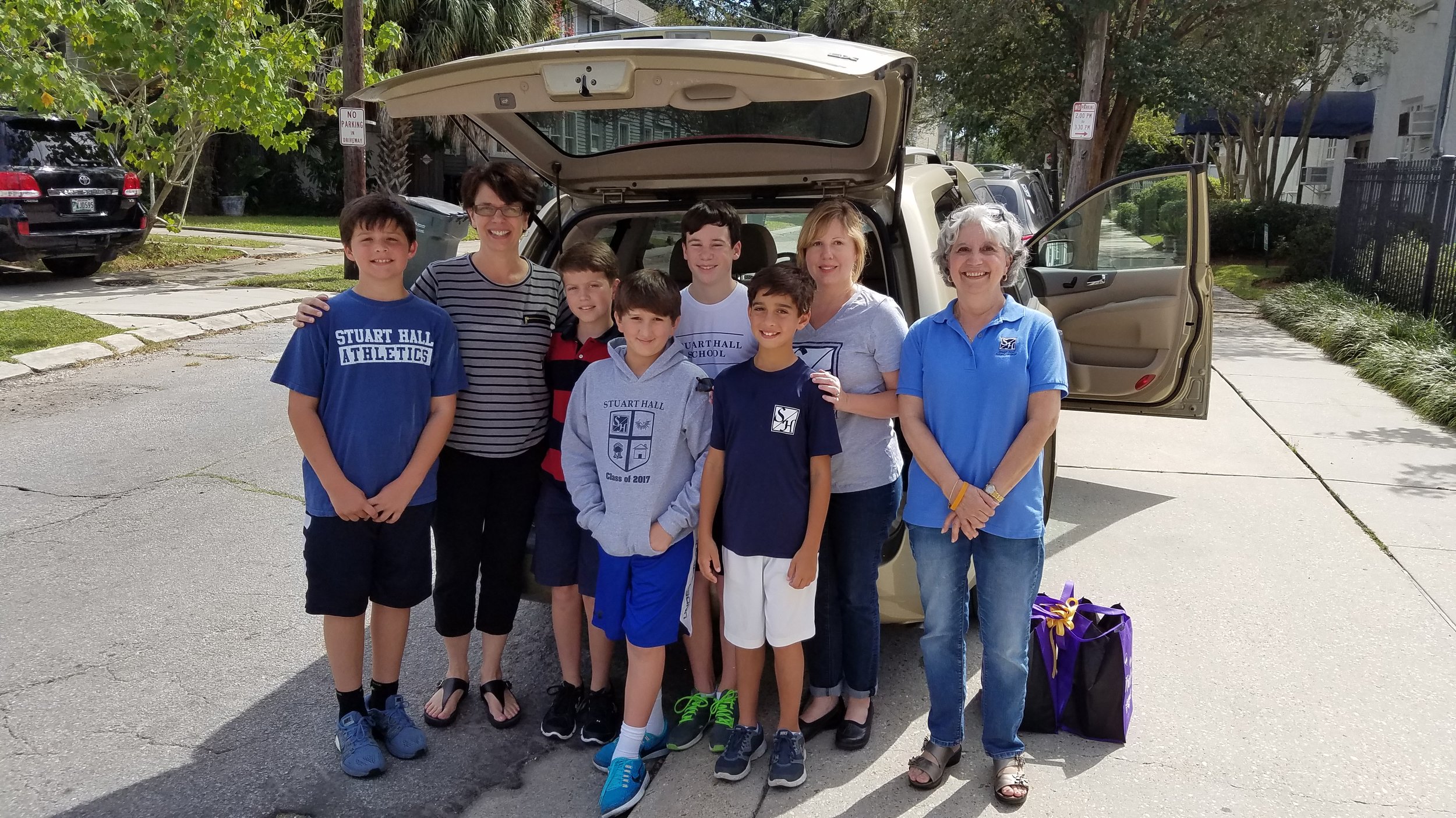  Pictured above with our Knights is Runnels Elementary Assistant Principal Ms. Beth Golden .