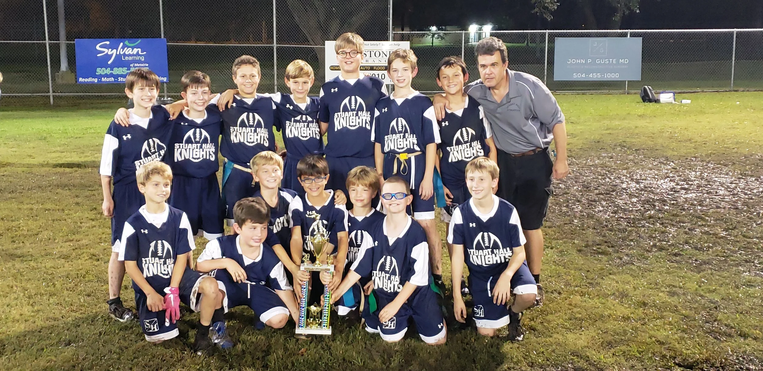 5th 6th Grade Noal Flag Football Champs Stuart Hall