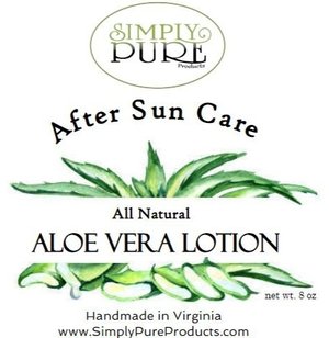 Eed rooster cruise After Sun Care Aloe Vera Lotion — Simply Pure Products