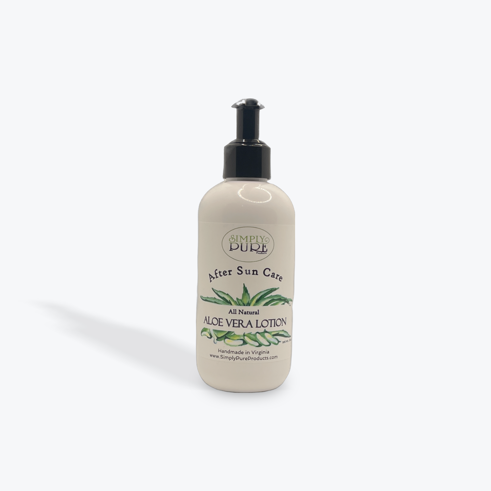 After Sun Care Aloe Vera Lotion  Simply Pure Products