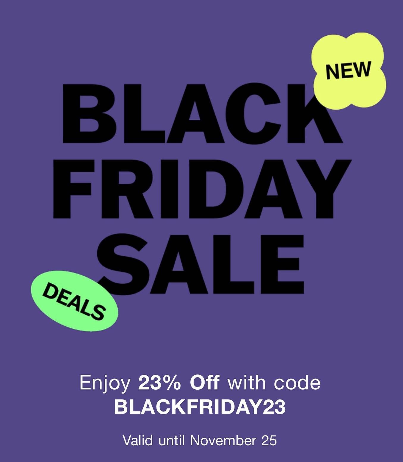 Come shop our Black Friday Sale today, or tomorrow on Small Business Saturday! Not local to us? No problem, use the code BLACKFRIDAY23 at checkout online! 🖤 🛍️