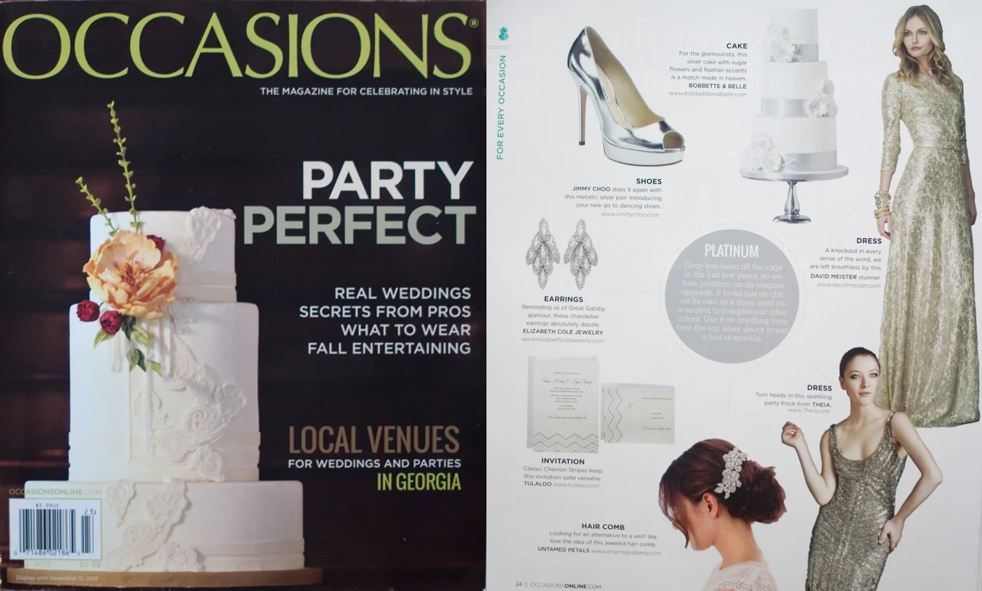 Occasions Magazine - Fall 2012