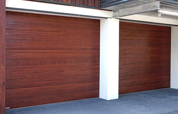 TUSCAN NATIVE SERIES sectional overhead door (click on image to enlarge)