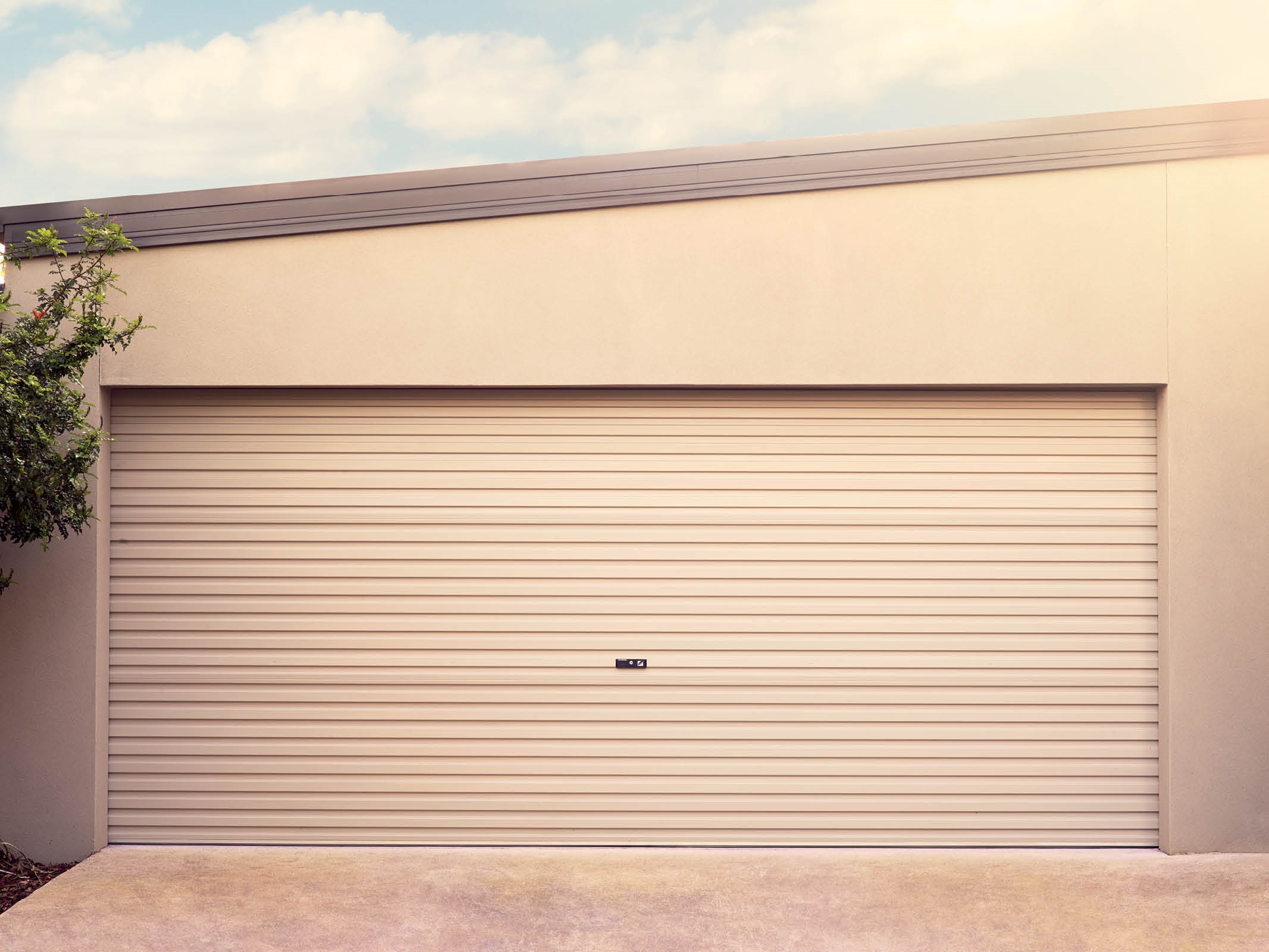 double width roller door