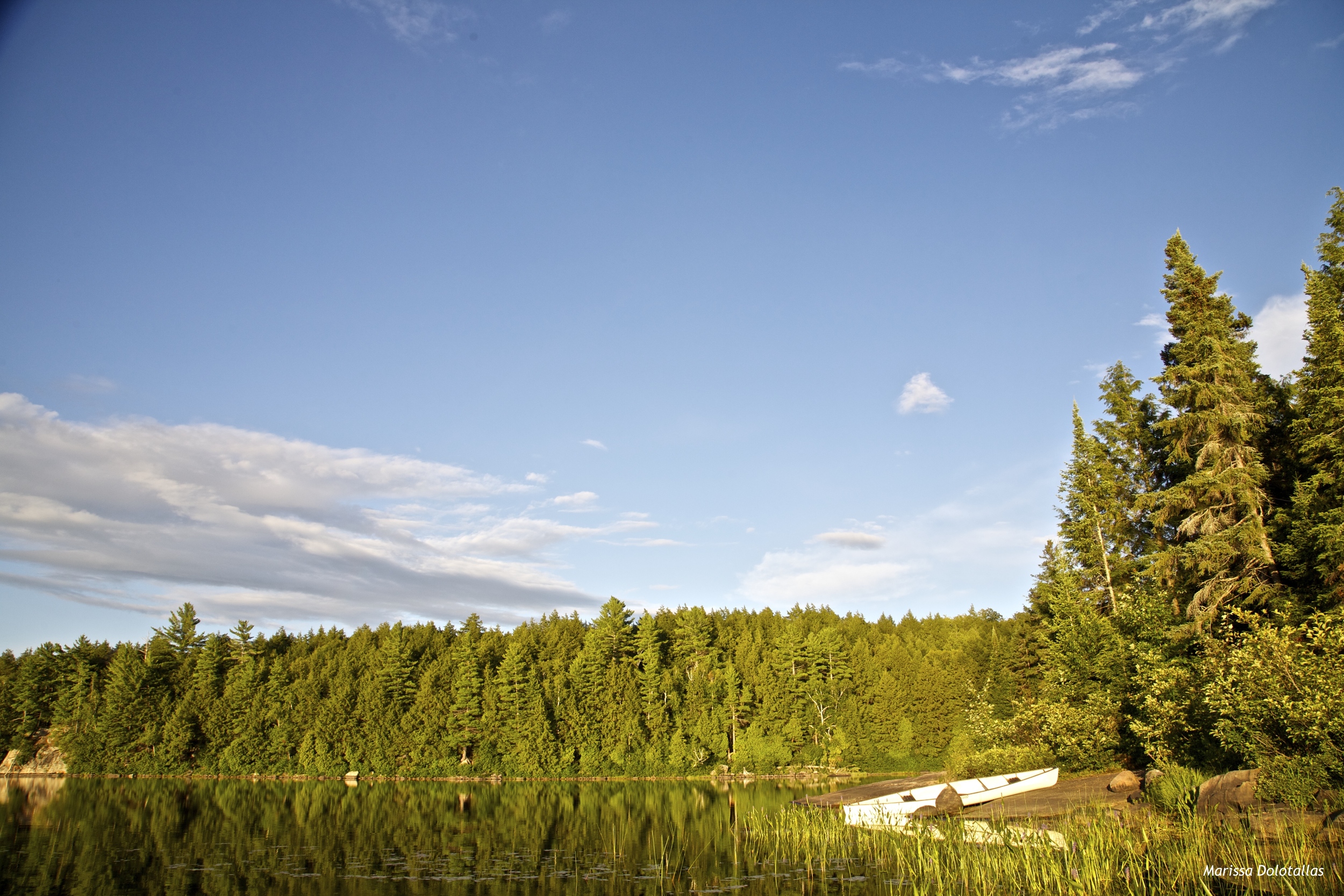 Canoe camping in Algonquin