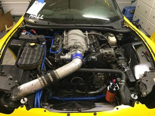 Dry sump, check. Headers, check. America, check!
