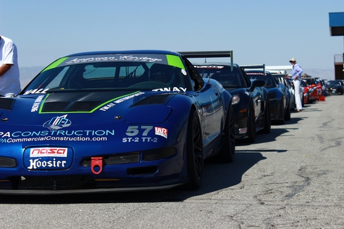 The PA Construction Corvette ready to set pole.