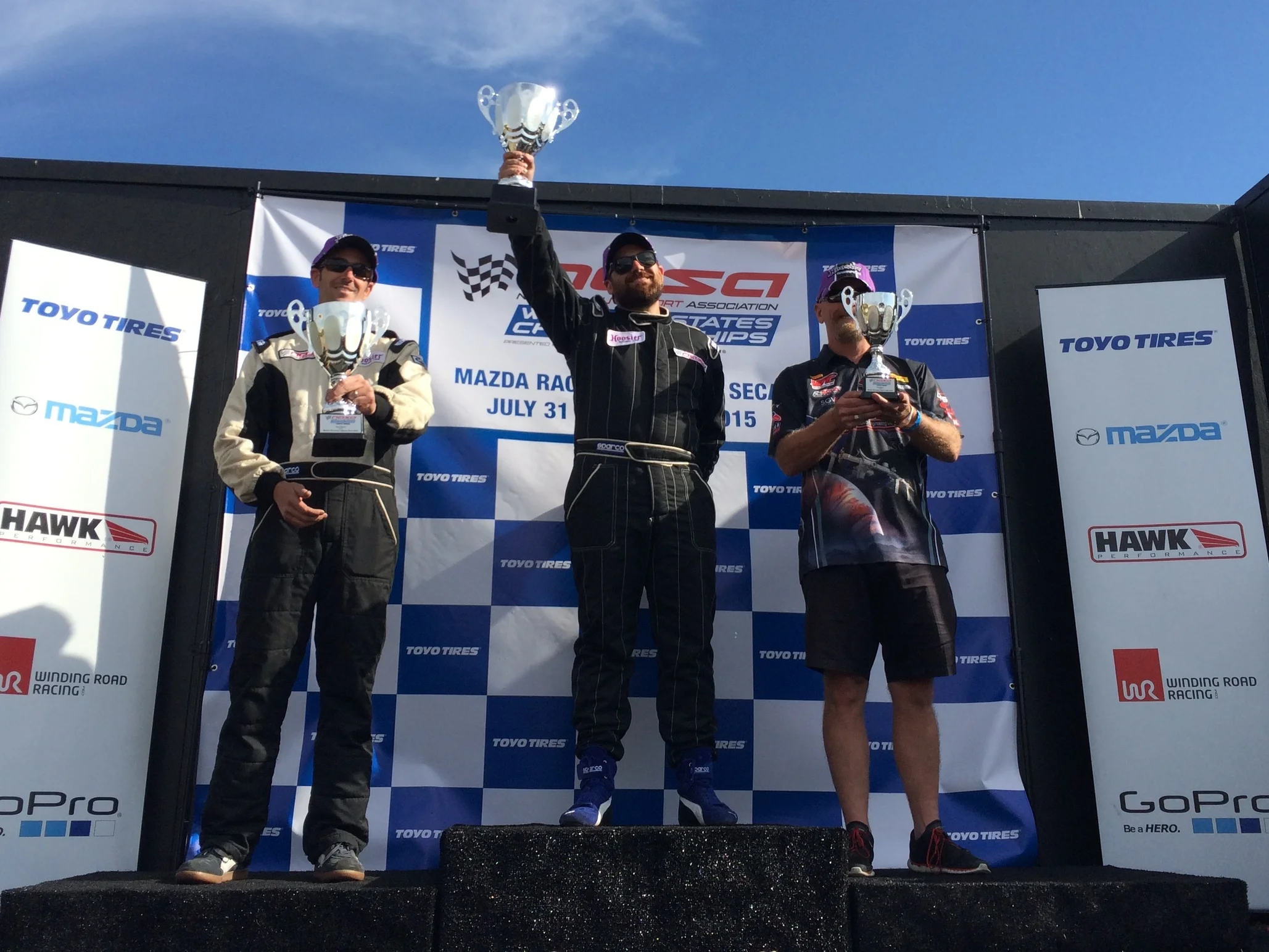 Robert winning one for America!
