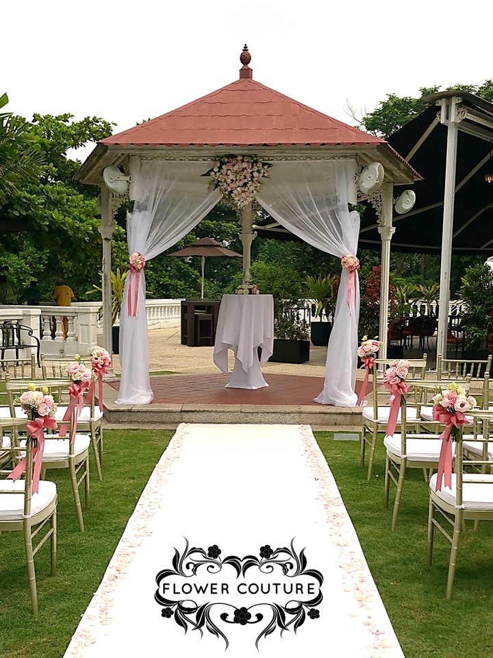 Alkaff Mansion Gazebo Wedding Decor