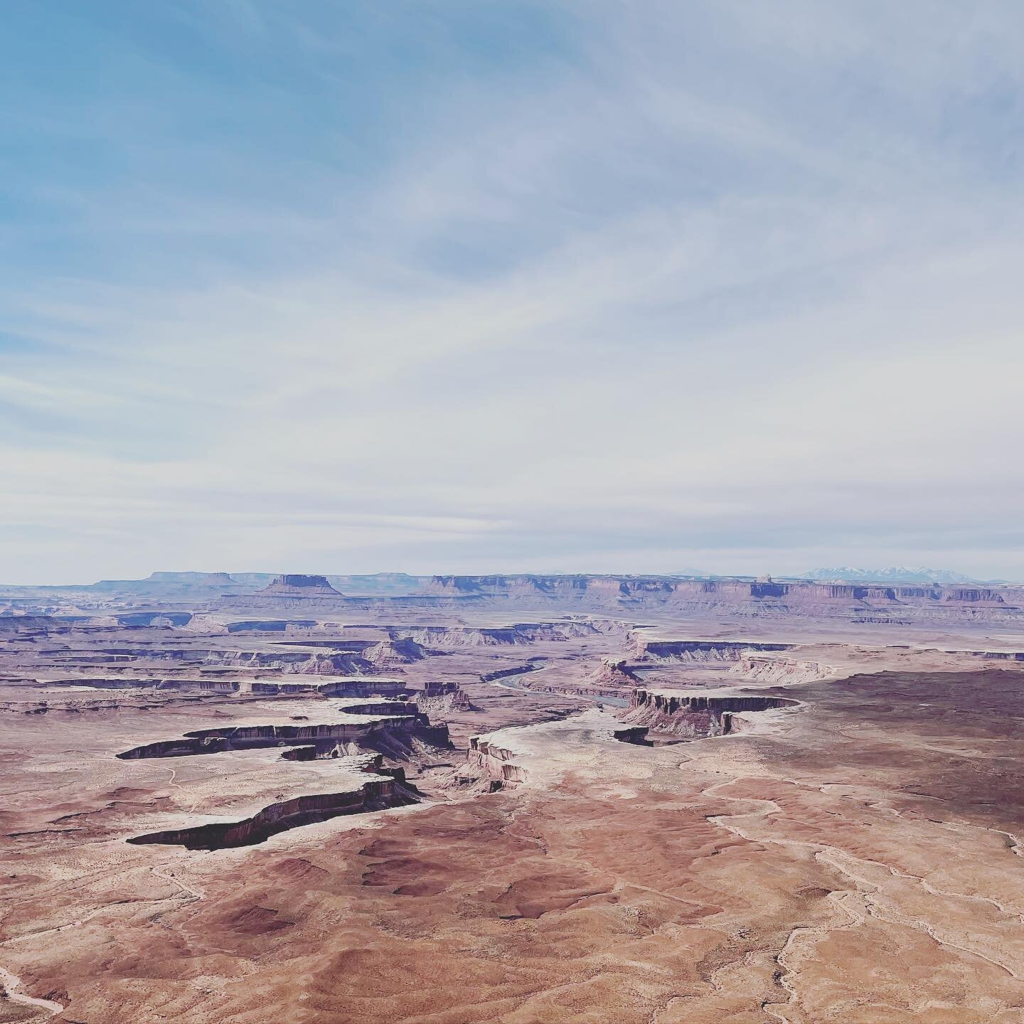 Canyonlands: Colorful canyons, mesas and buttes.