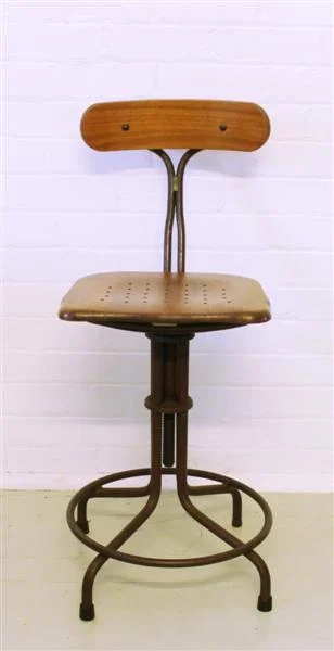 Vintage Industrial Drafting Stool.jpg