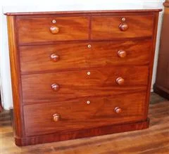 Antiques mahogany chest of drawers.jpg