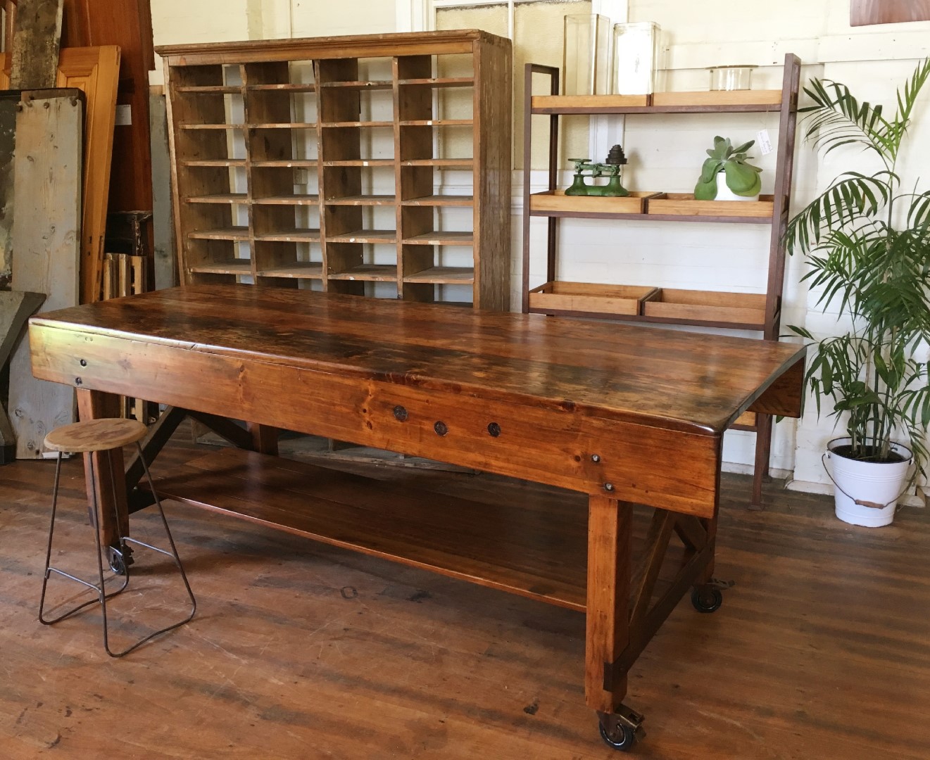 Vintage Cabinet Maker S Bench Antiques Industrial Vintage