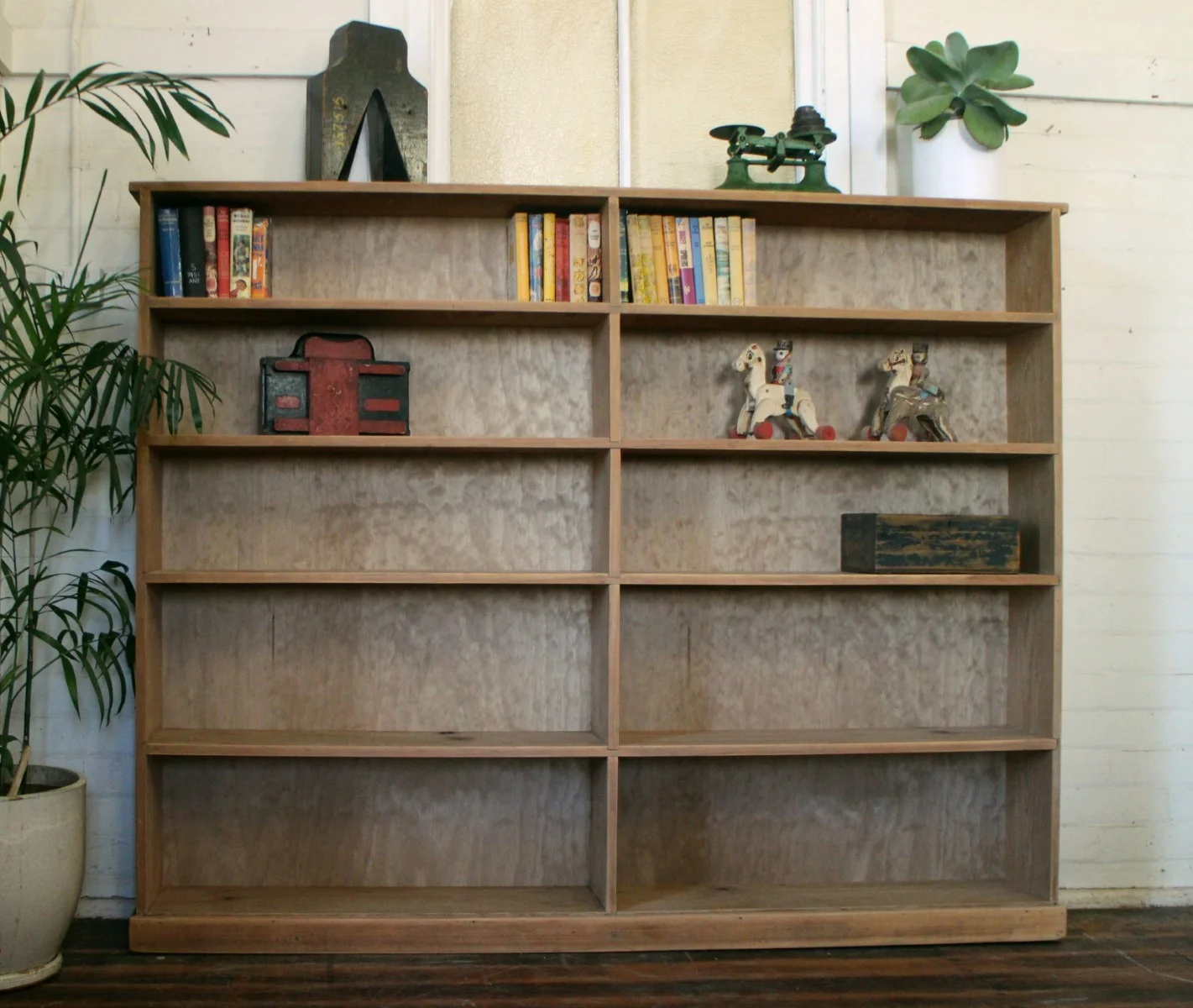 Vintage Pine Bookcase.jpg