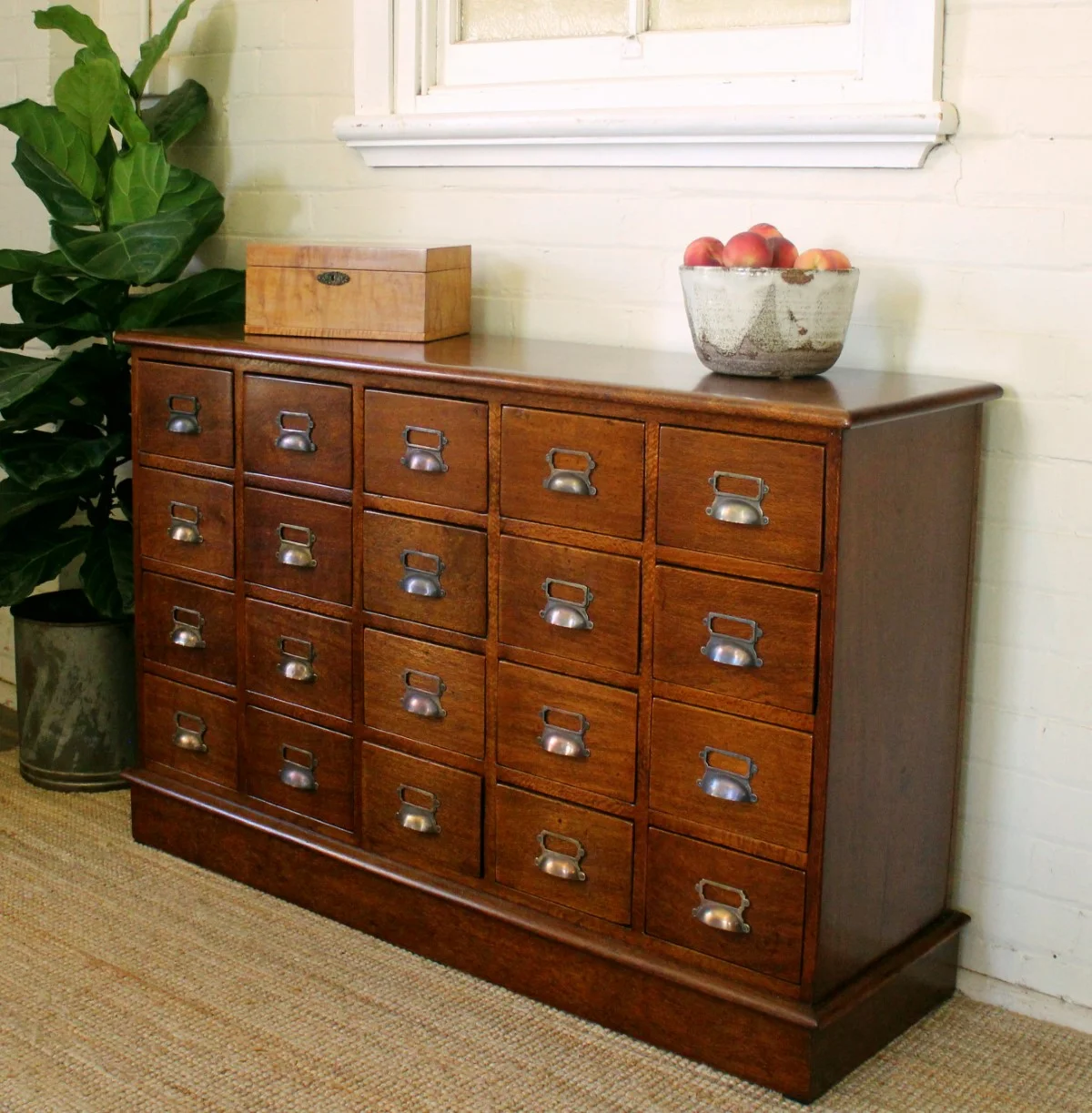 Antique Silky Oak Filing Drawers.jpg