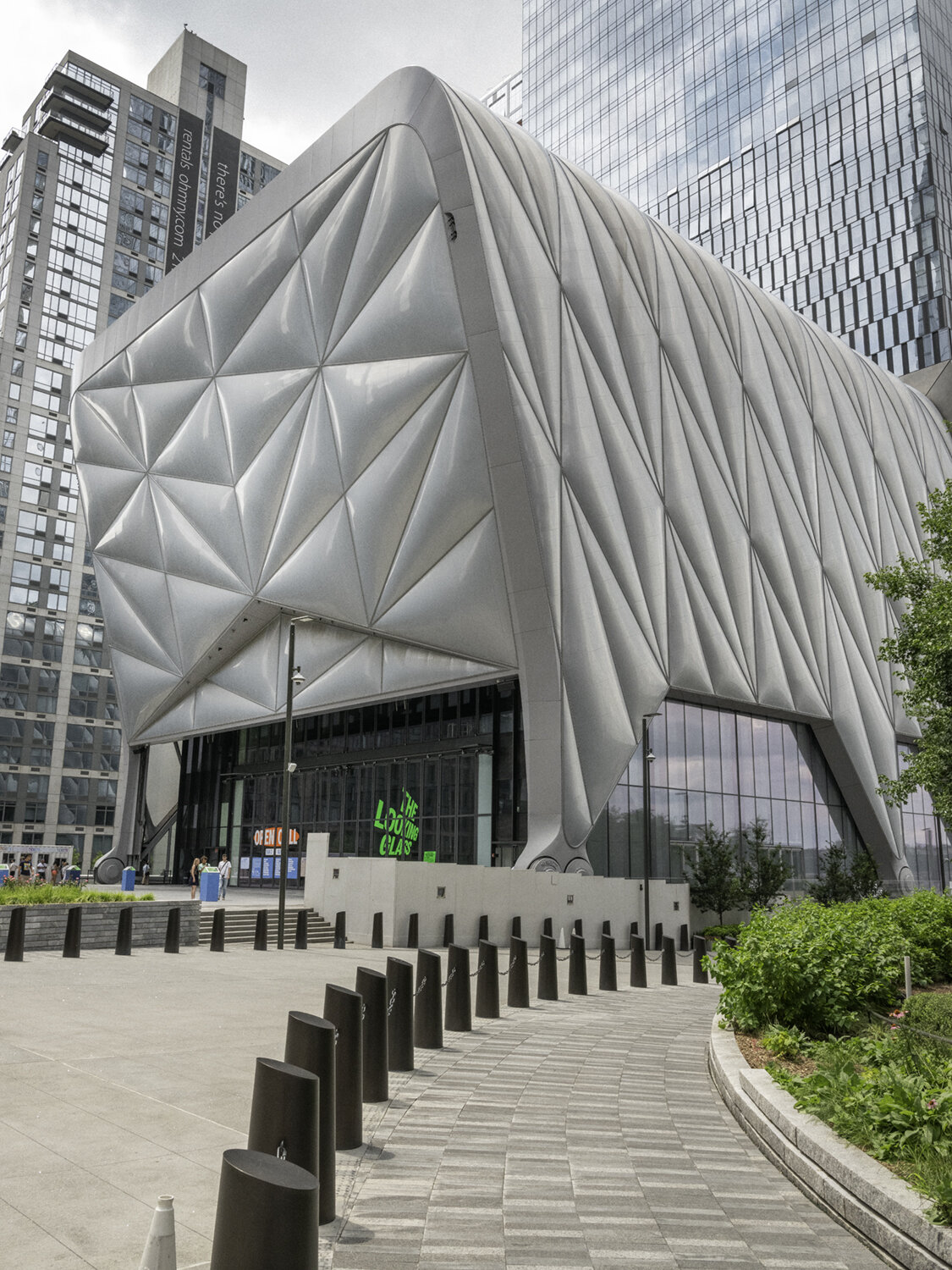 The Shed, Diller Scofidio + Renfro, located in Hudson Yards, NYC. 