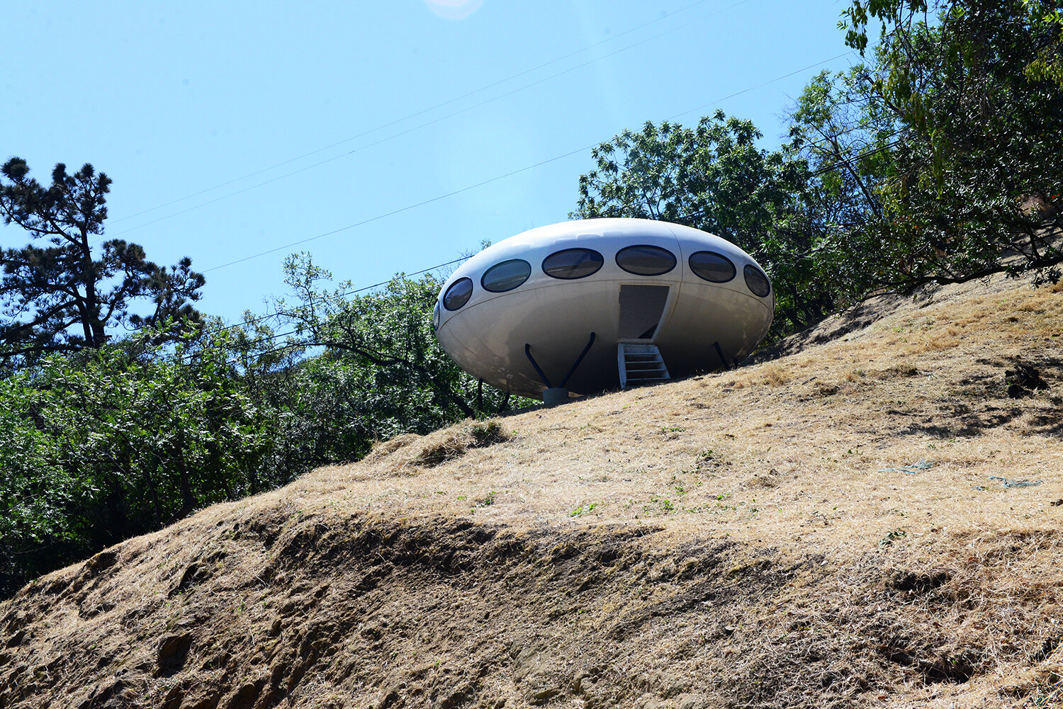 Futuro house, Hollywood Hills, CA