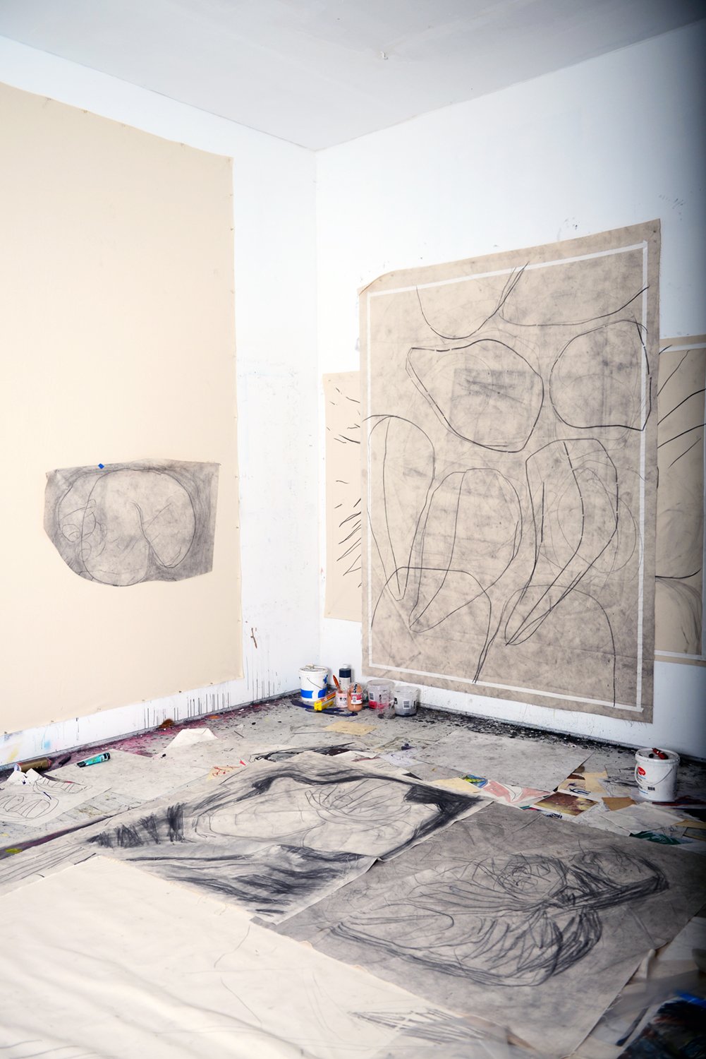 Anthony Miler's Bushwick studio